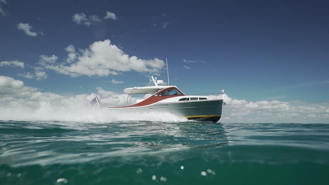 2020 Huckins Sportsman Express Cruiser