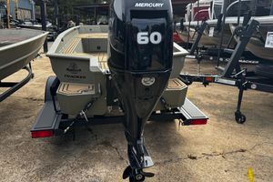 2026 Tracker Grizzly 1650 T Prairie Wings Edition boat with Mercury 60 engine.