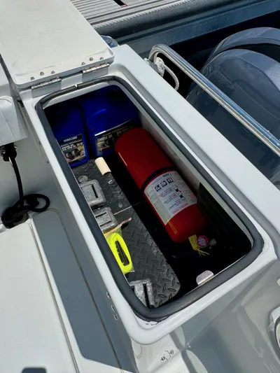 Sassy Cat Yacht Photos Pics Rear outside storage locker