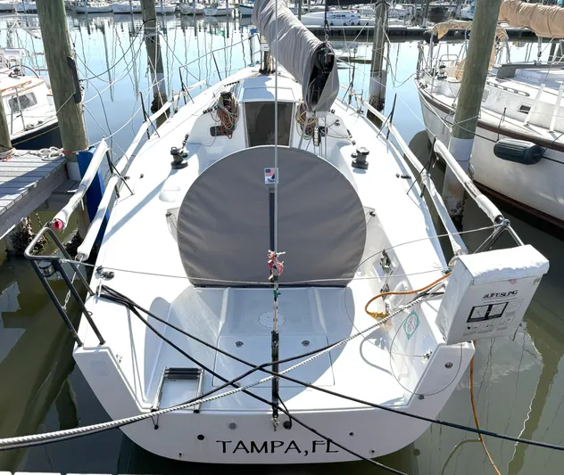 Ripple Yacht Photos Pics 2015 J Boats J 111 sailboat docked in Tampa marina.