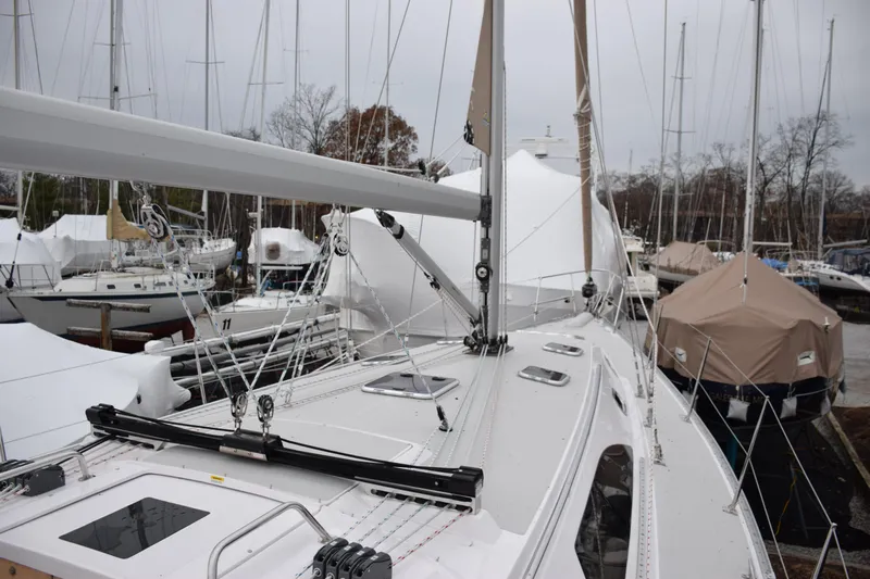 Jehm Of The Sea Yacht Photos Pics Furling Main & Vang