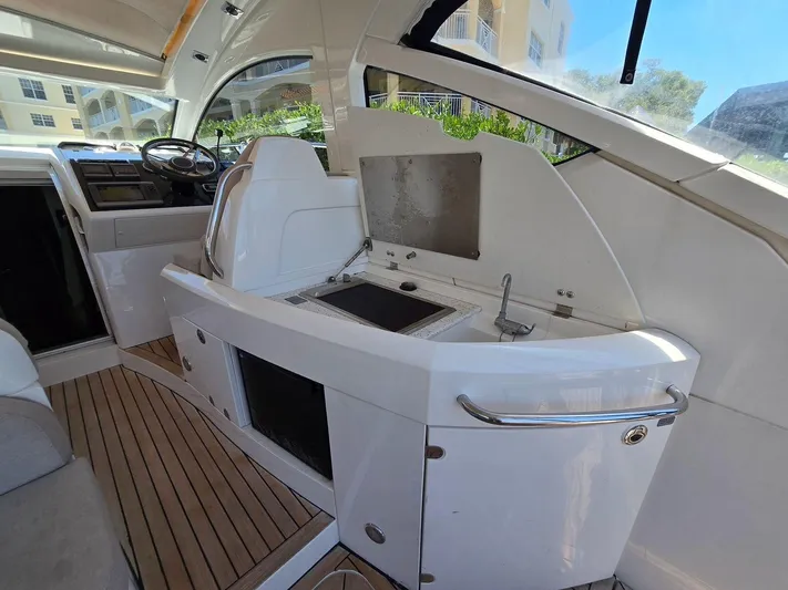  Yacht Photos Pics 2013 Fairline Targa 38 Open yacht interior with sleek design and modern amenities.