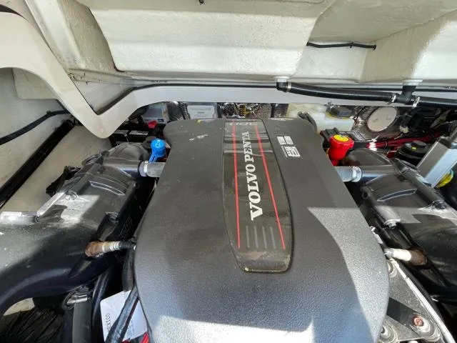  Yacht Photos Pics Engine compartment of a 2016 Regal 3200 Bowrider with Volvo Penta engine.