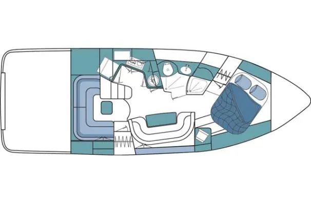 Iris Yacht Photos Pics Manufacturer Provided Image: Alternate layout.