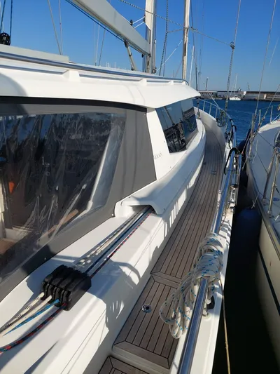  Yacht Photos Pics 2016 Moody 54 DS yacht with sleek deck design and modern features.
