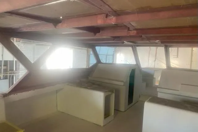  Yacht Photos Pics 2027 Compmillenia Lightspeed Tender interior under construction, showcasing modern design elements.