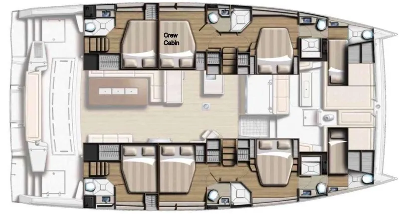 Cocktails And Dreams Yacht Photos Pics Bali 5.4 cabin layout