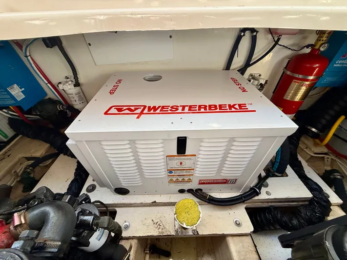  Yacht Photos Pics Westerbeke generator in the engine room of 2008 Tiara Yachts 3500 Sovran.