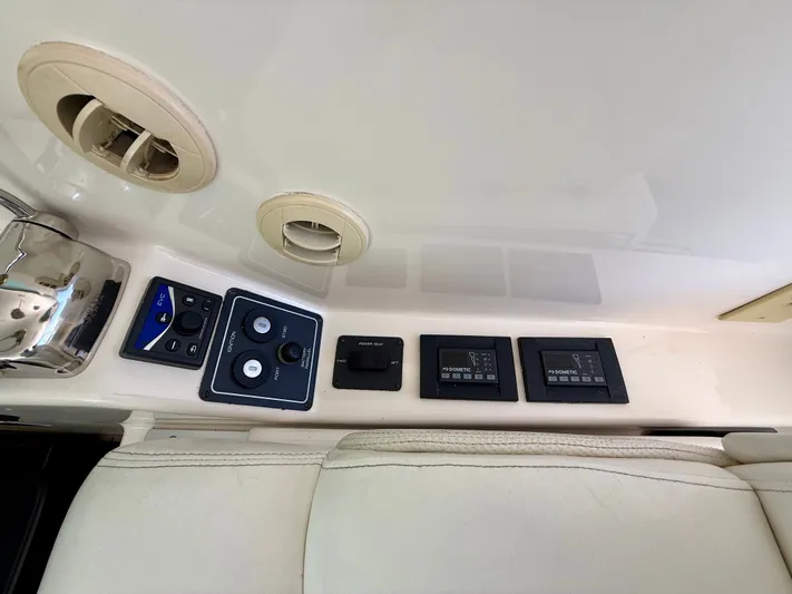  Yacht Photos Pics Control panel of 2008 Tiara Yachts 3500 Sovran with switches.