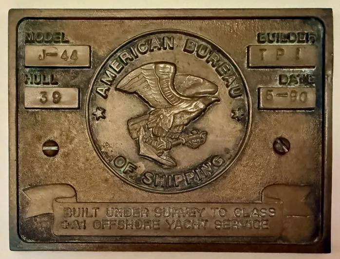 Imagine Yacht Photos Pics ABS Class Plaque