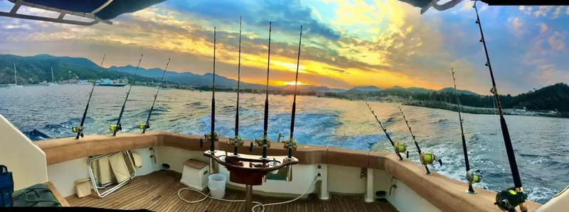 Yellowfin Yacht Photos Pics Viking 54 Convertible fishing