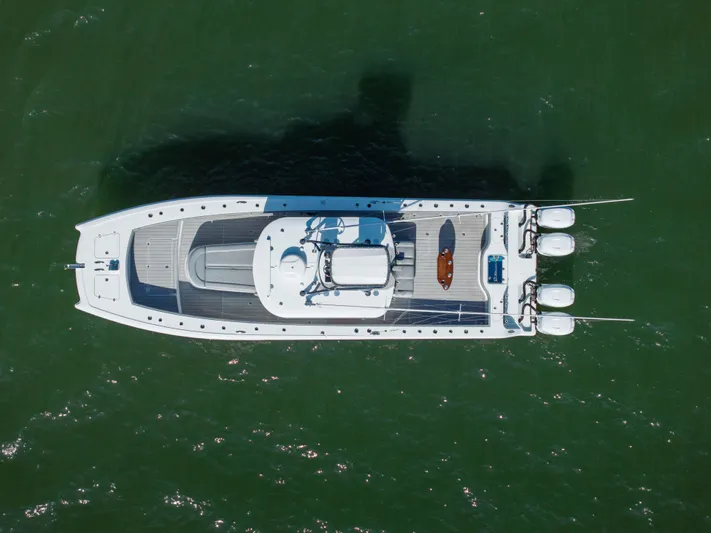 Outnumbered Yacht Photos Pics Freeman 37 Outnumbered- Aerial Profile