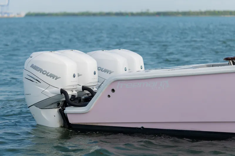 Outnumbered Yacht Photos Pics Freeman 37 Outnumbered-  Engines