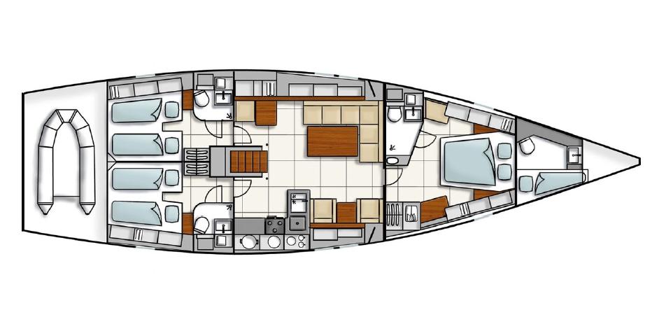 2007 Hanse 540e Racer/Cruiser for sale - YachtWorld