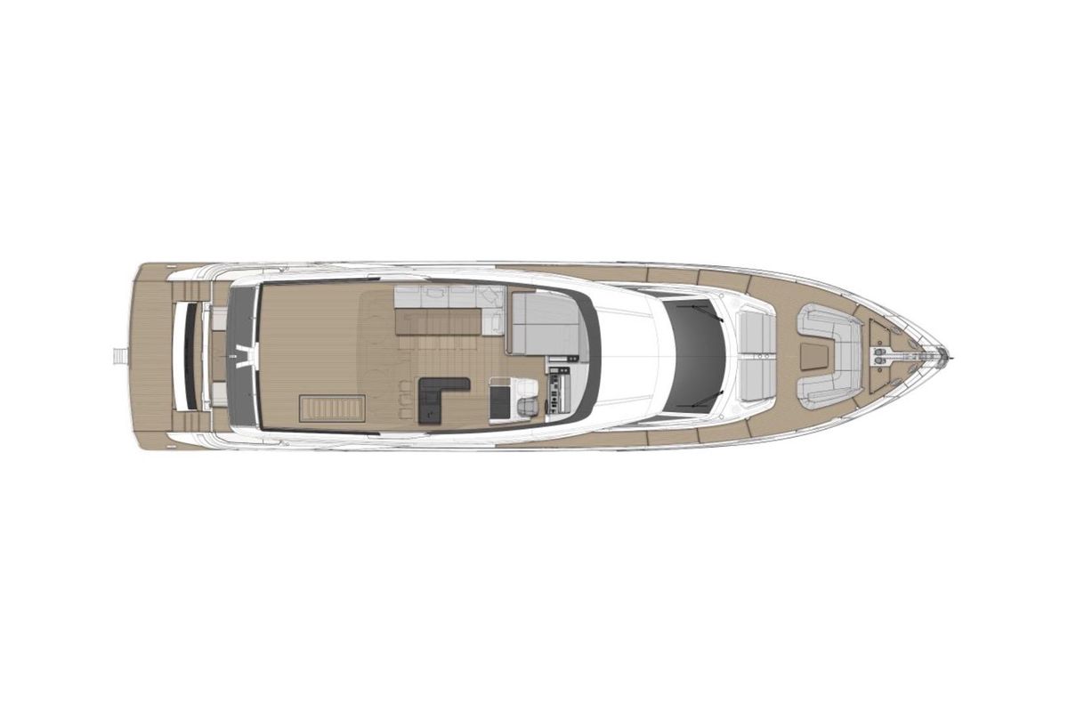 2023 Ferretti Yachts 88 