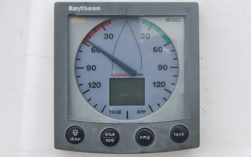 Canty Yacht Photos Pics J/42 - Canty - Cockpit - Wind Display