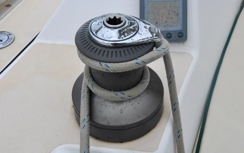 Canty Yacht Photos Pics J/42 - Canty - Cockpit - Primary Winch