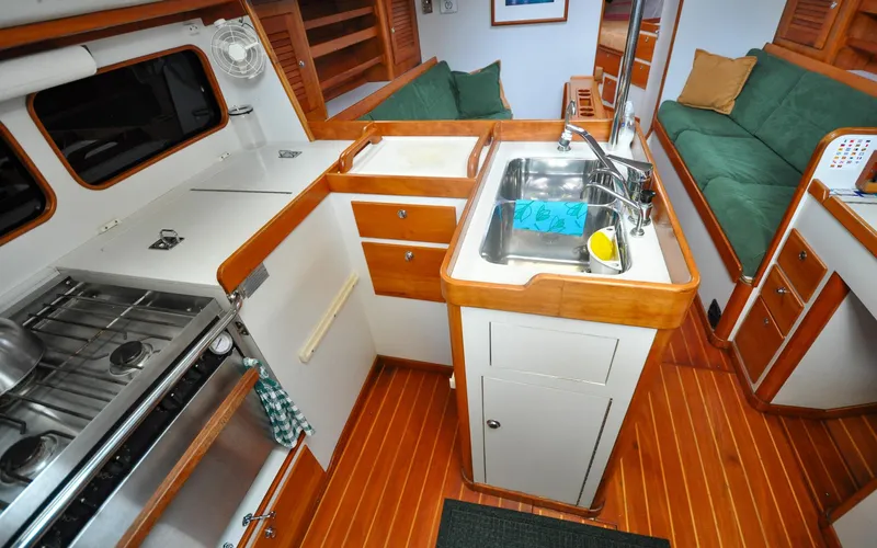 Canty Yacht Photos Pics J/42 - Canty - Galley