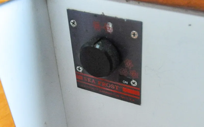 Canty Yacht Photos Pics J/42 - Canty - Galley - Fridge Controls