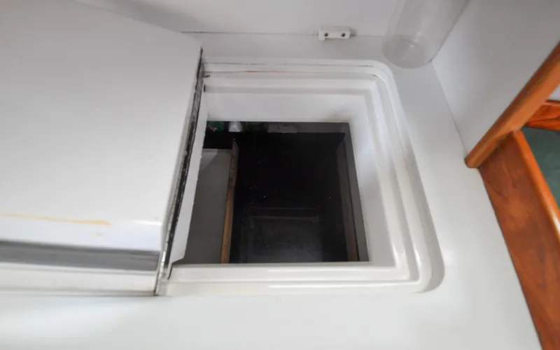 Canty Yacht Photos Pics J/42 - Canty - Galley - Top Loading Fridge