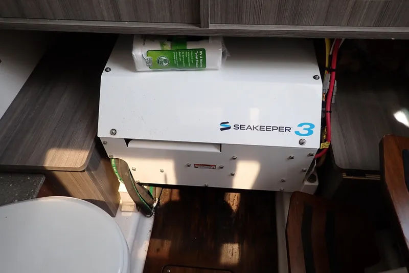  Yacht Photos Pics Seakeeper 3 stabilizer in 2019 Wellcraft 352 Fisherman boat interior.