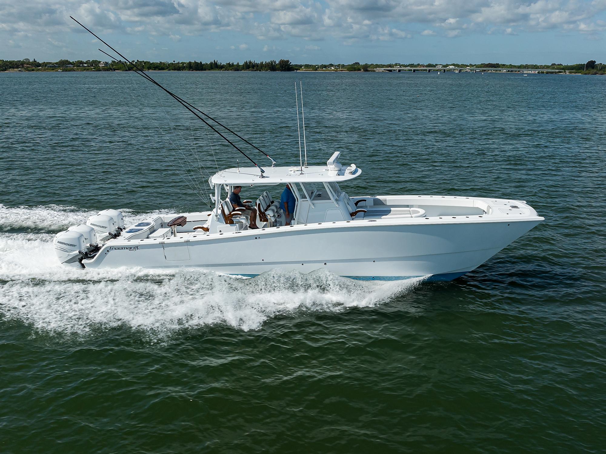 center console power catamaran for sale