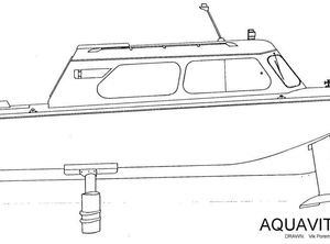 1960 Custom Aquavit Draagvleugelboot