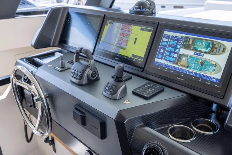 Athena Yacht Photos Pics Helm