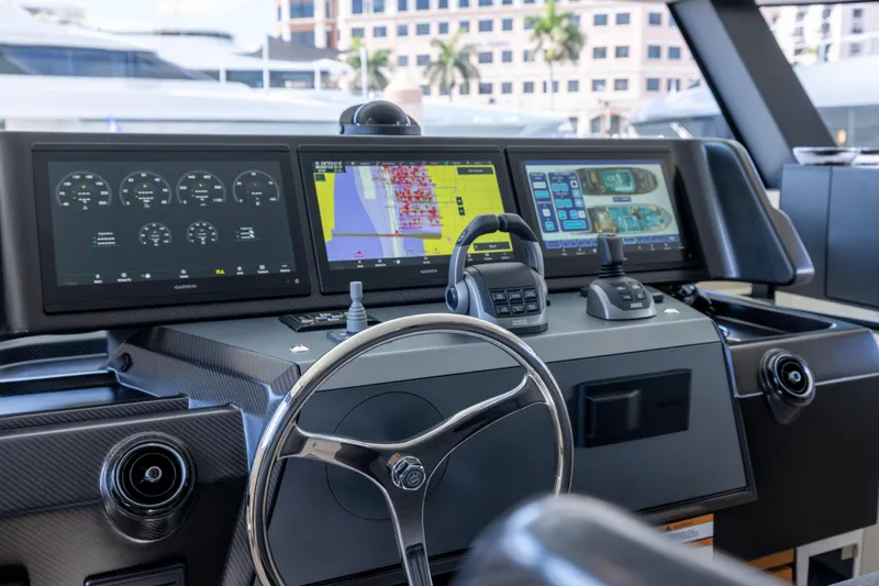 Athena Yacht Photos Pics Helm