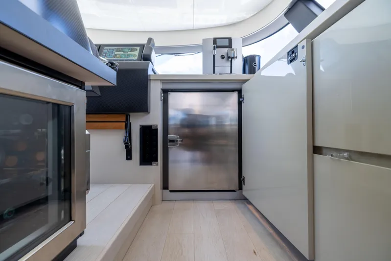 Athena Yacht Photos Pics Galley