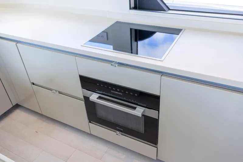 Athena Yacht Photos Pics Galley