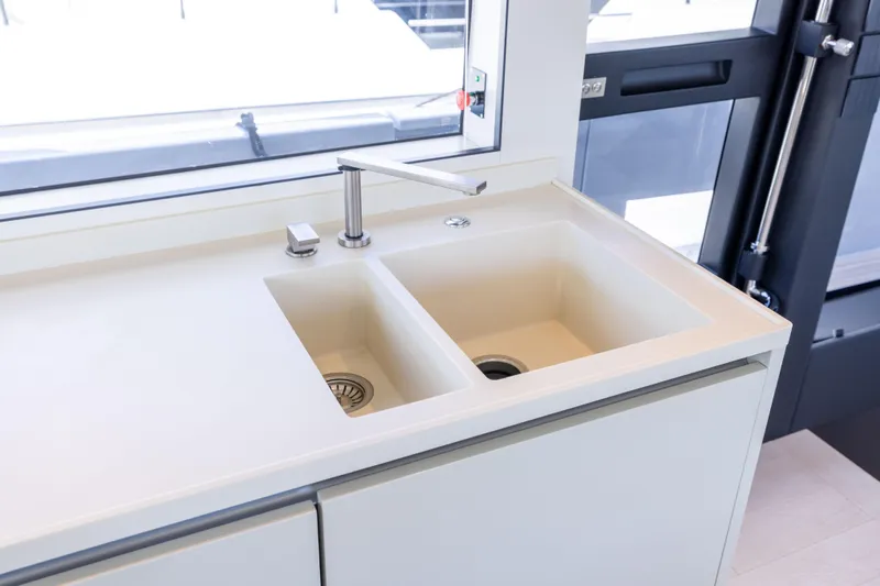 Athena Yacht Photos Pics Galley