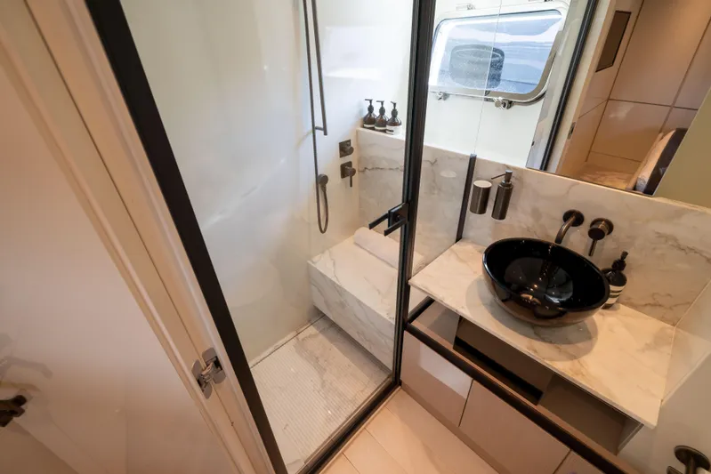 Athena Yacht Photos Pics Head