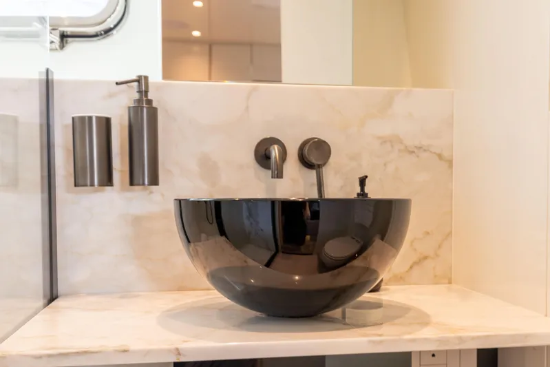 Athena Yacht Photos Pics Head