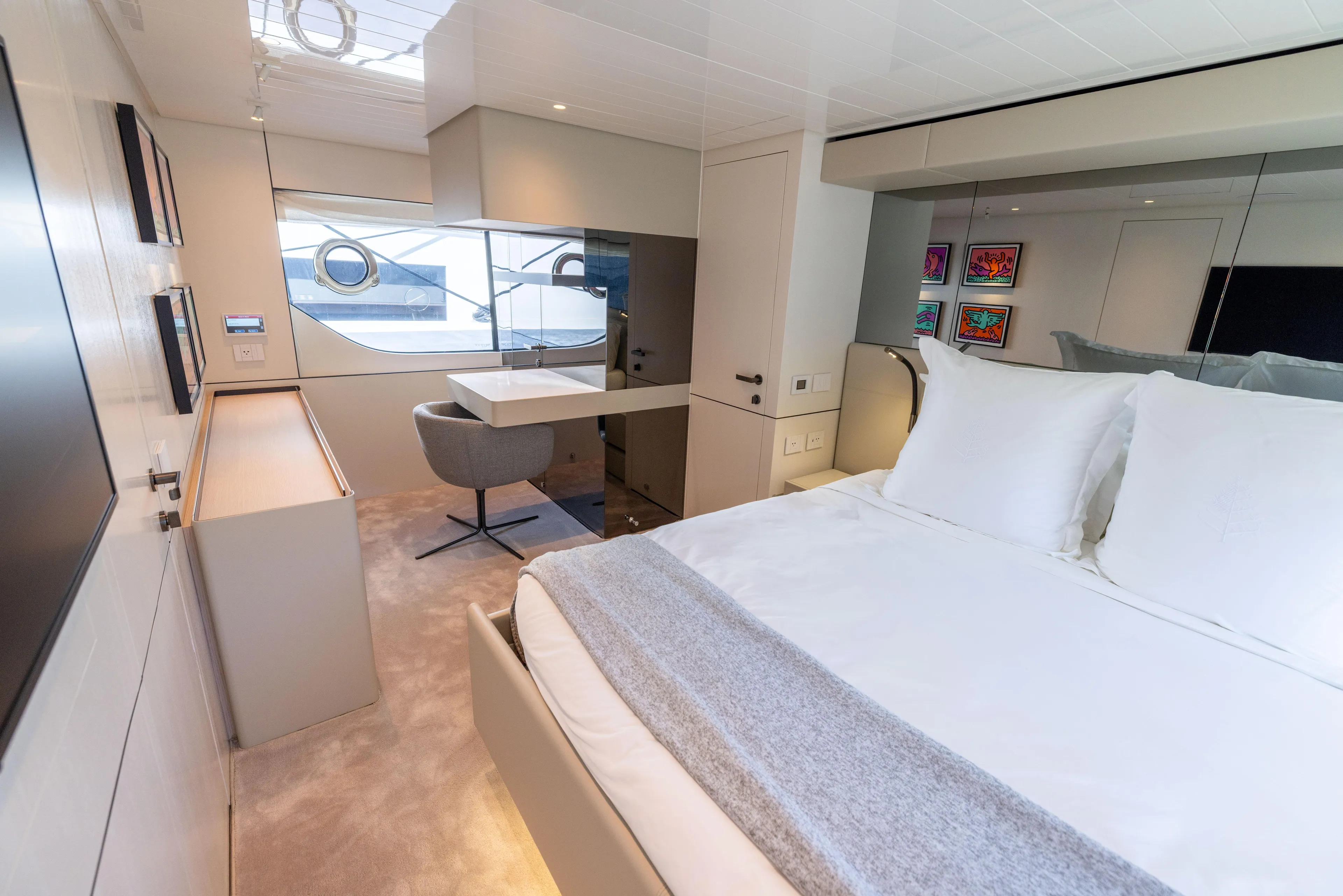 Athena Yacht Photos Pics Primary Cabin