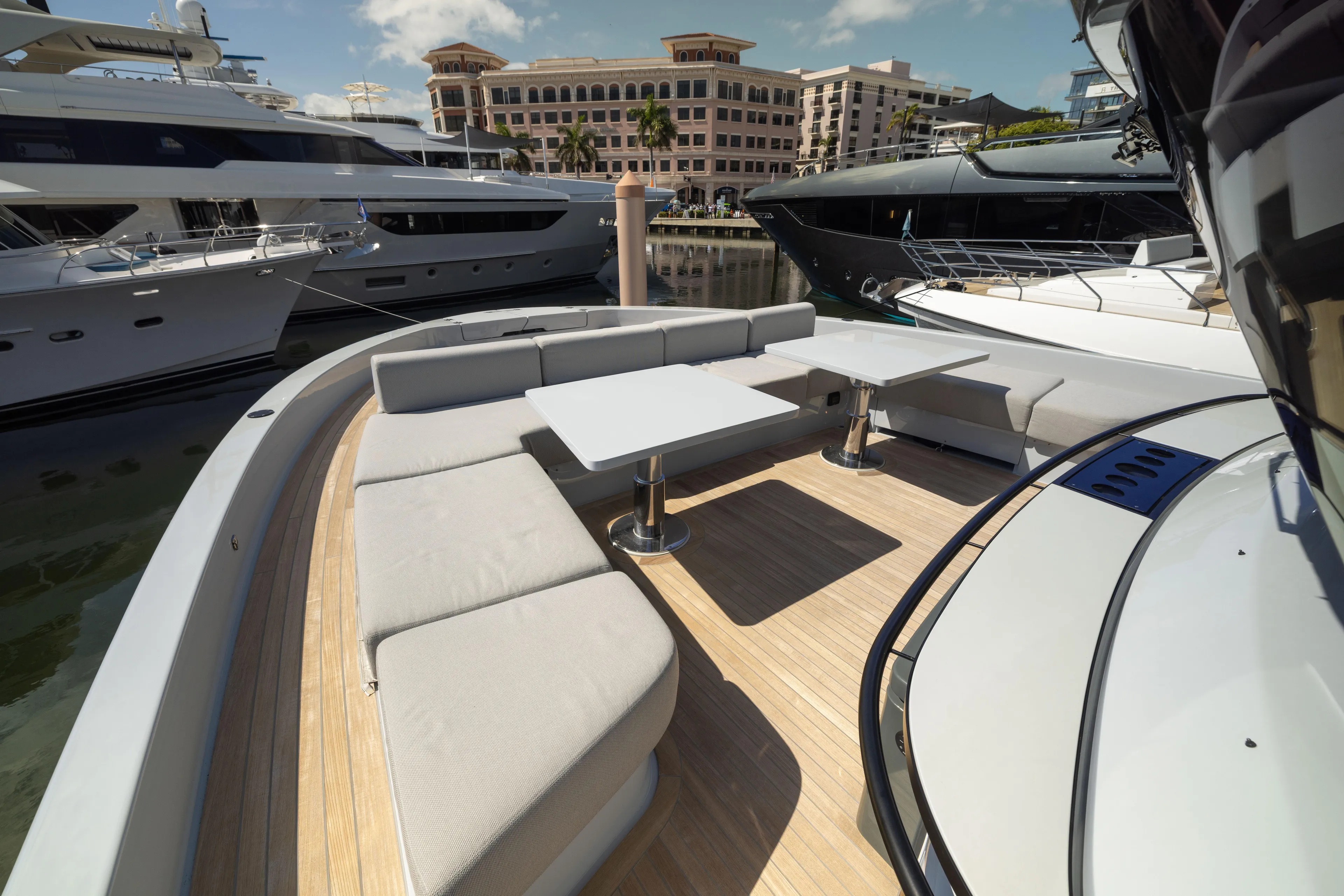 Athena Yacht Photos Pics Bow Seating