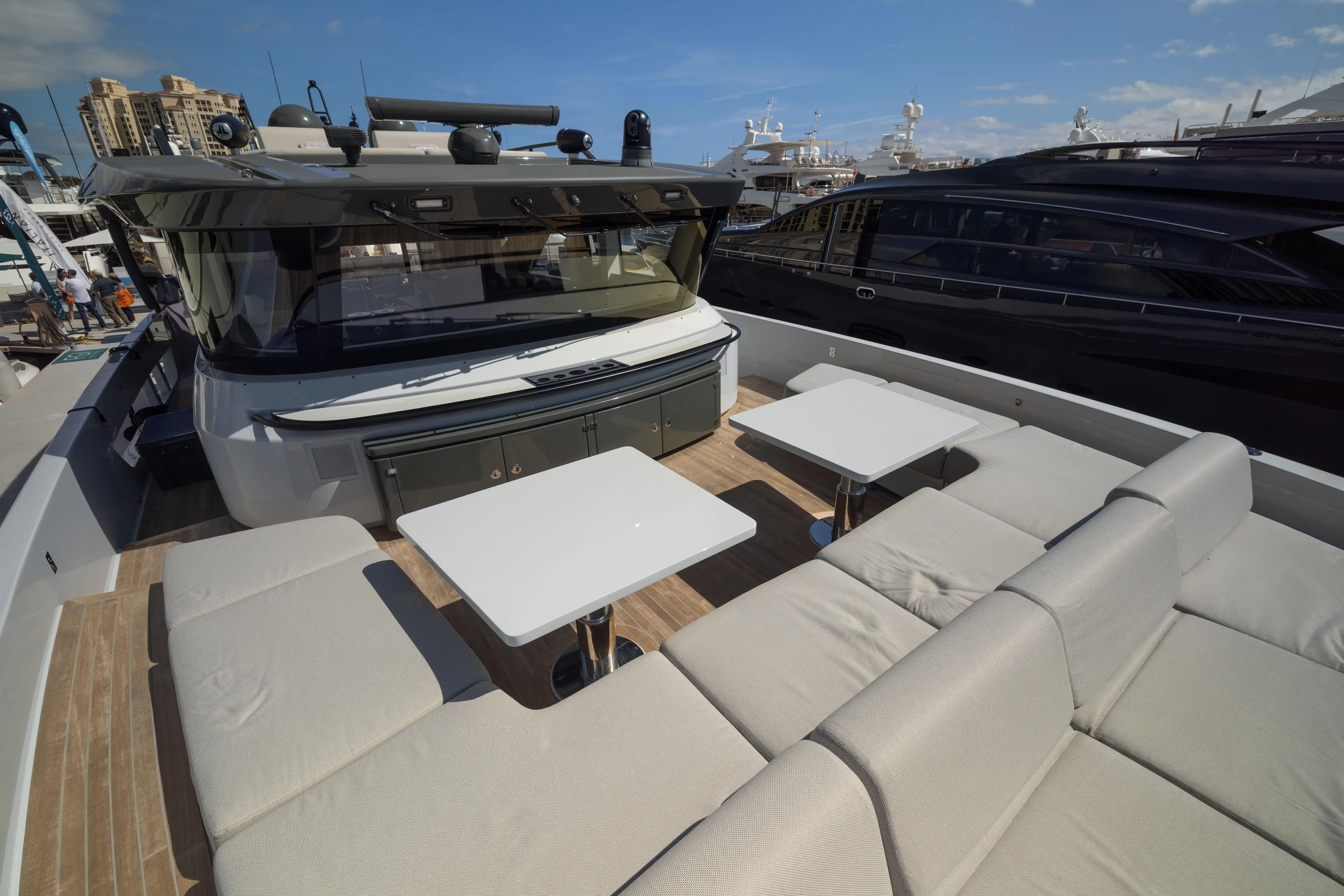 Athena Yacht Photos Pics Bow Dining