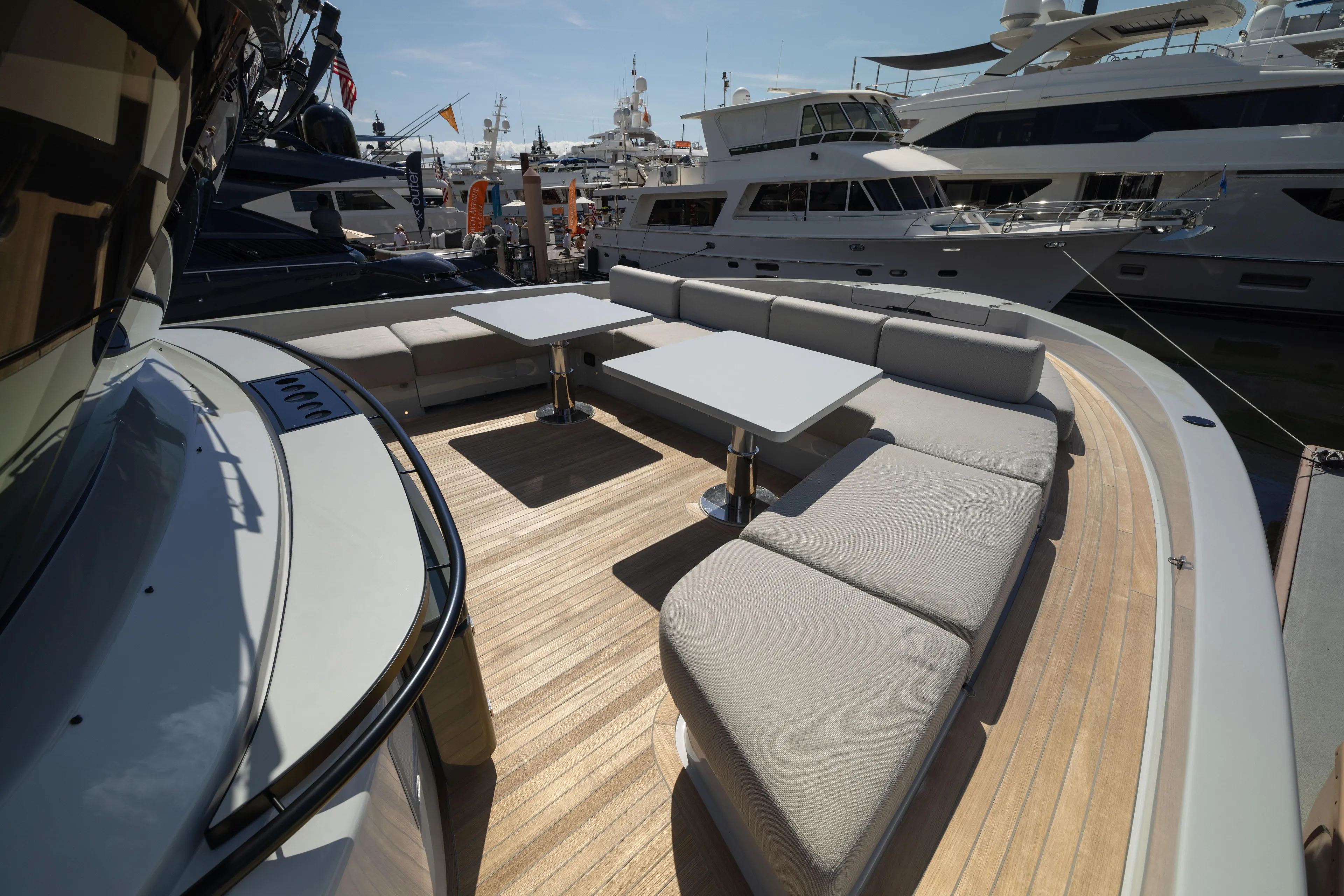 Athena Yacht Photos Pics Bow Seating