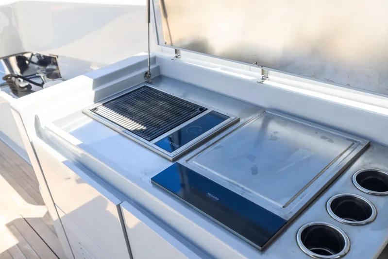 Athena Yacht Photos Pics Grill