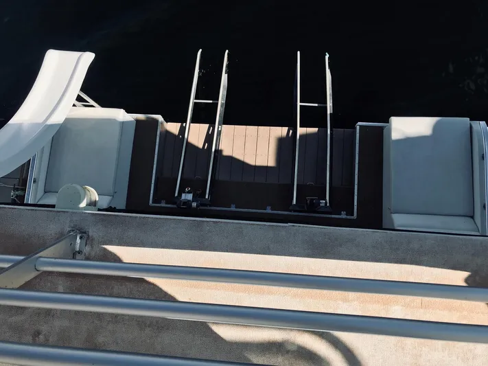 Cruisin (1/5 Share) Yacht Photos Pics 2008 Destination Yachts Cruisin with slide and seating area.