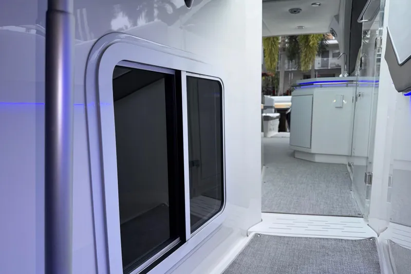 Formula Yacht Photos Pics 2023 Formula 400 Super Sport Crossover interior with modern design and sleek finishes.