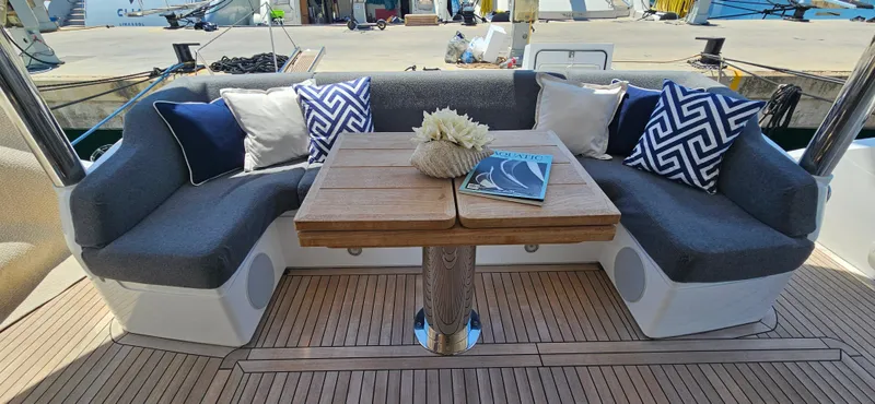 Lady In Blue Yacht Photos Pics 