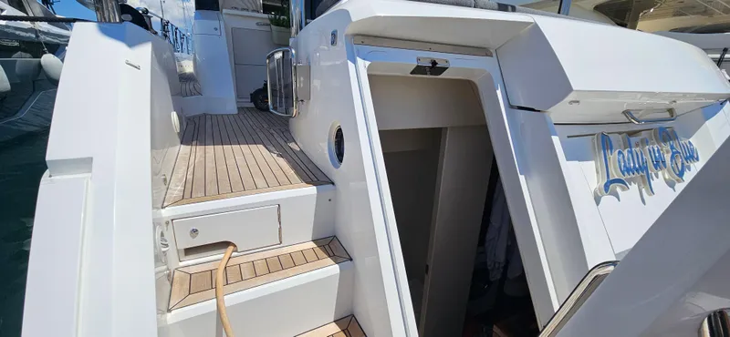 Lady In Blue Yacht Photos Pics 