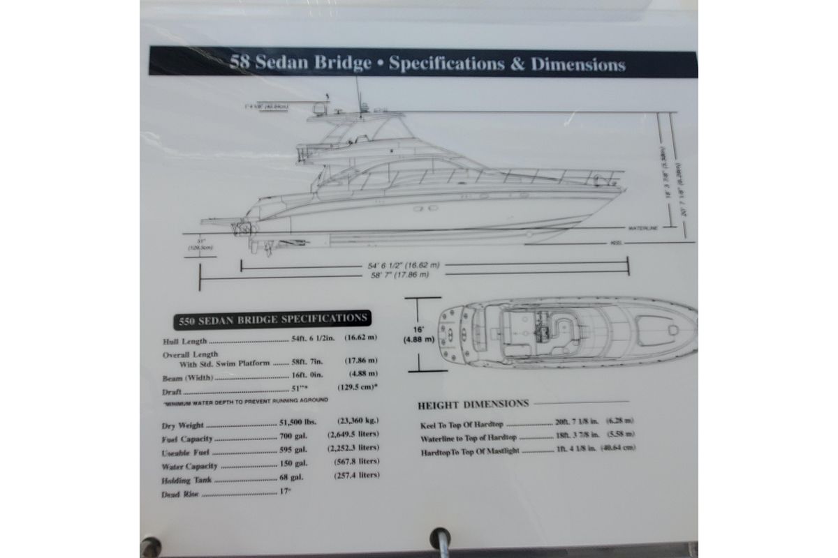 2007 Sea Ray 58 