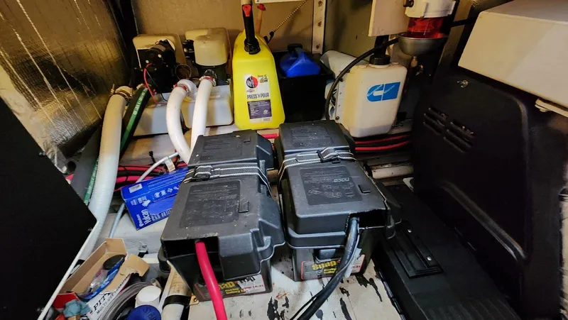 Jessica Grace Yacht Photos Pics Mechanical Room