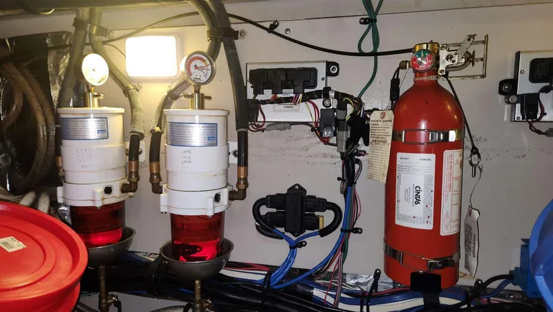 Jessica Grace Yacht Photos Pics Engine Room