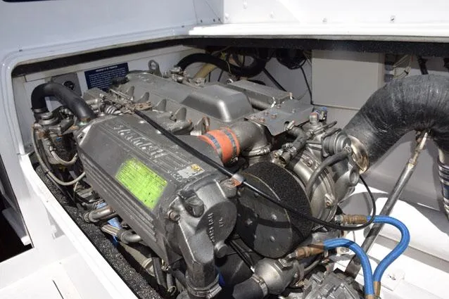 Rampage Yacht Photos Pics starboard Yanmar 315hp