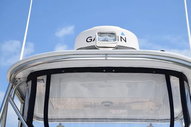 Rampage Yacht Photos Pics Hardtop, three side enclosure with U-zips