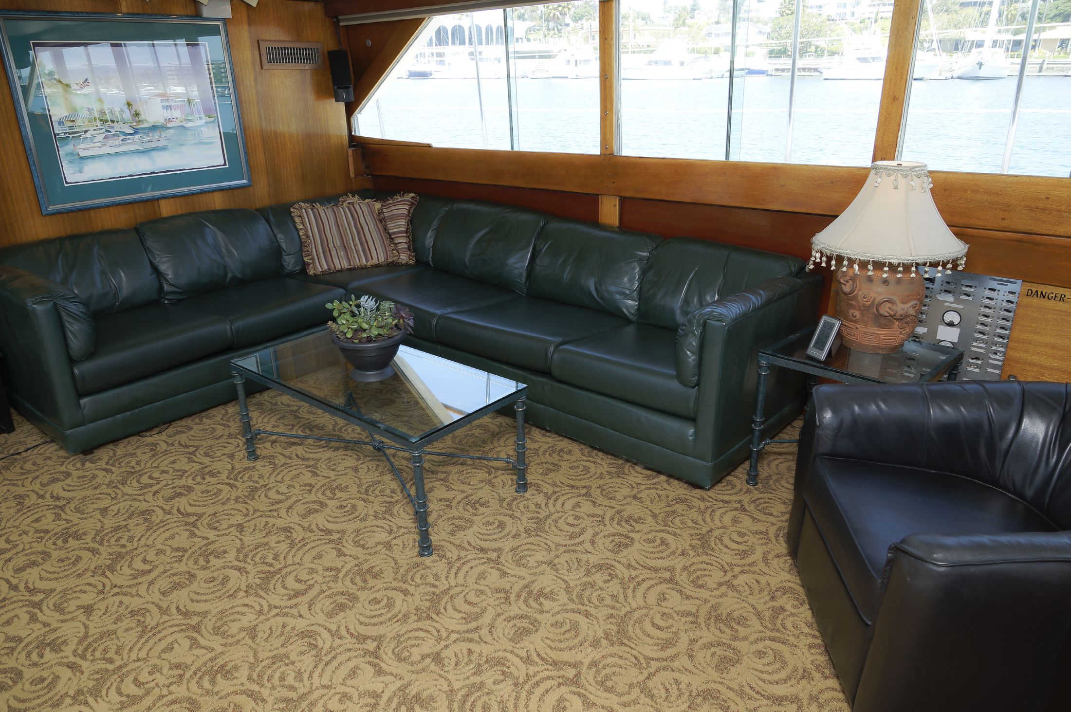 Saloon Looking Aft to Port