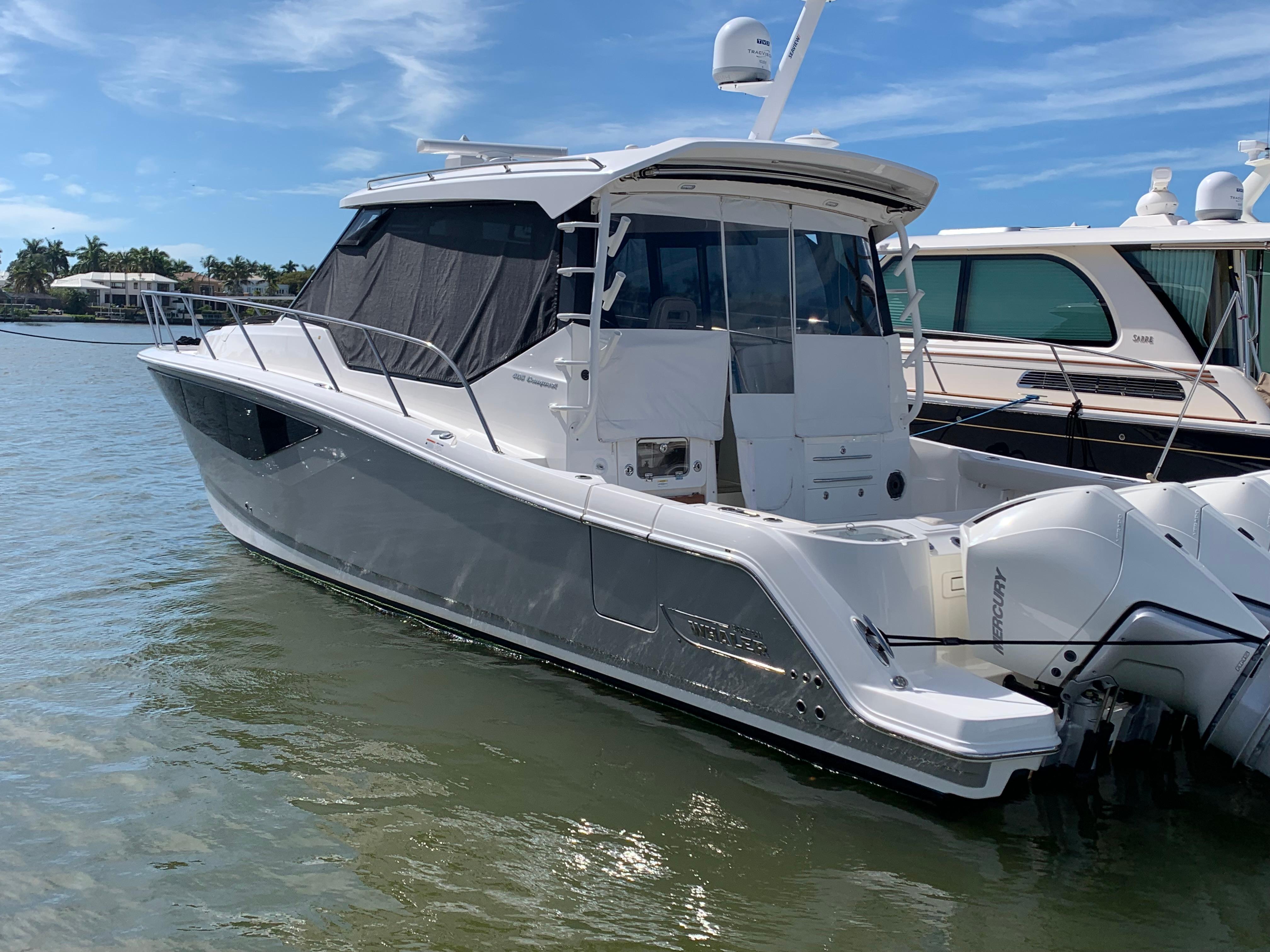 2021 Boston Whaler 405 Conquest Express Cruiser for sale - YachtWorld